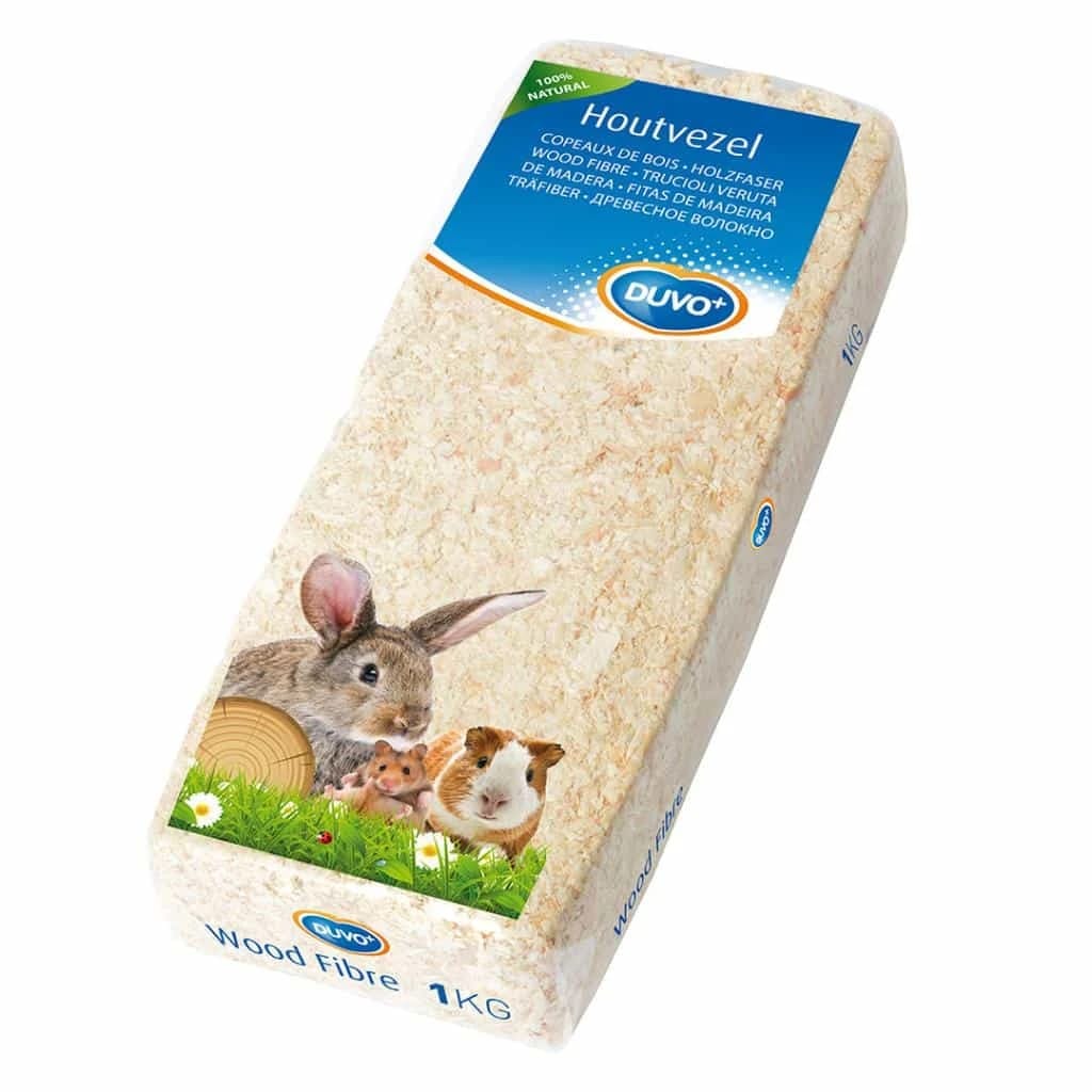 Wood flakes natural mosquitoes for a small animal cage floor, 1 kilo