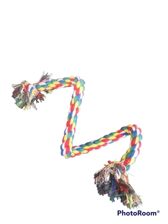 حبل لعبة الطيور مع الجرس