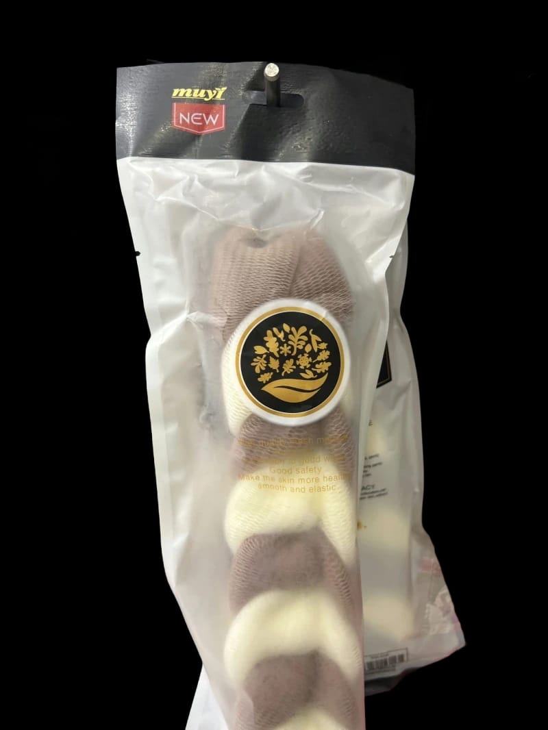 Muyi Bath Sponges Set in Packaging