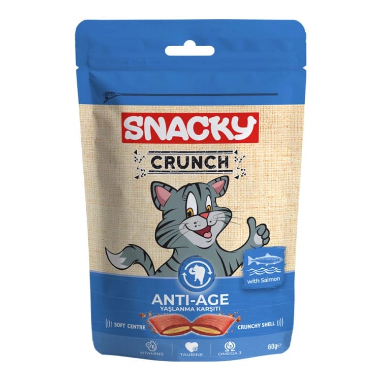 Snacky Cat Crunch is a fight to combat age