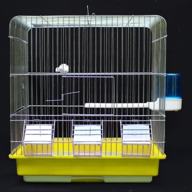 A cage of 3 feed