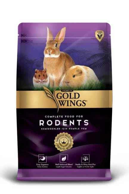 Gold Wings Hmster Mix and Rabbil weight 1 kg