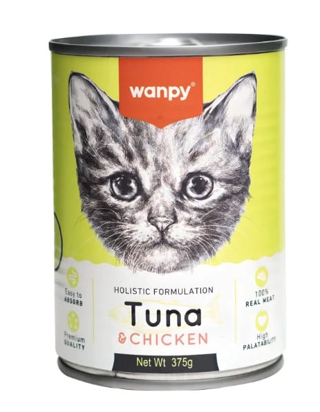Enabi a comprehensive diet for small cats - tuna and chicken - 375 grams