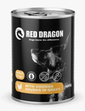 Red Dragon diet for adult dogs with chicken
