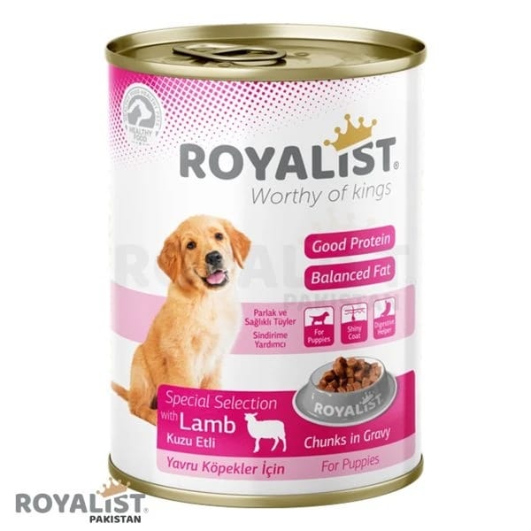Royalist طعام رطب نكهة لحم الضأن / للجرو