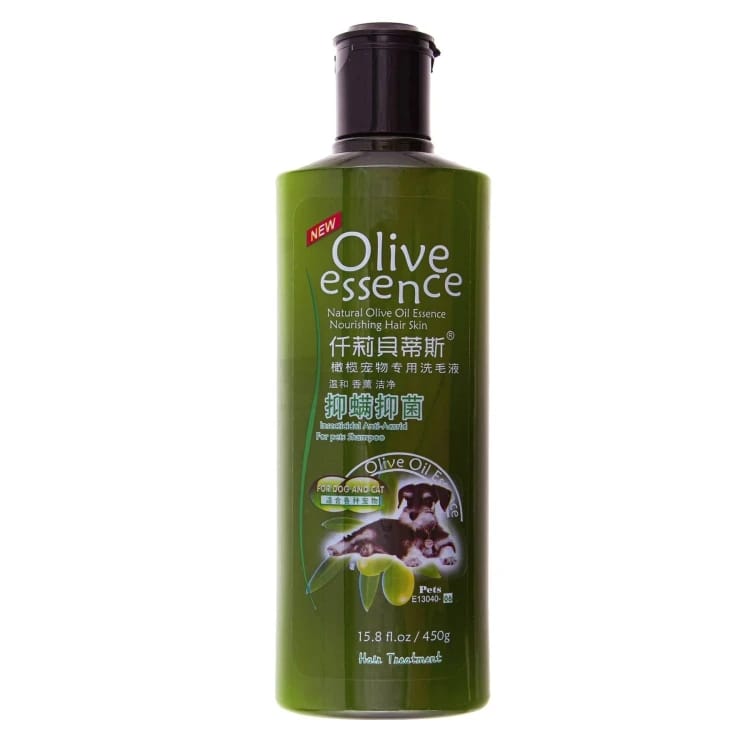 Shampoo for dogs olive oil against pesticides