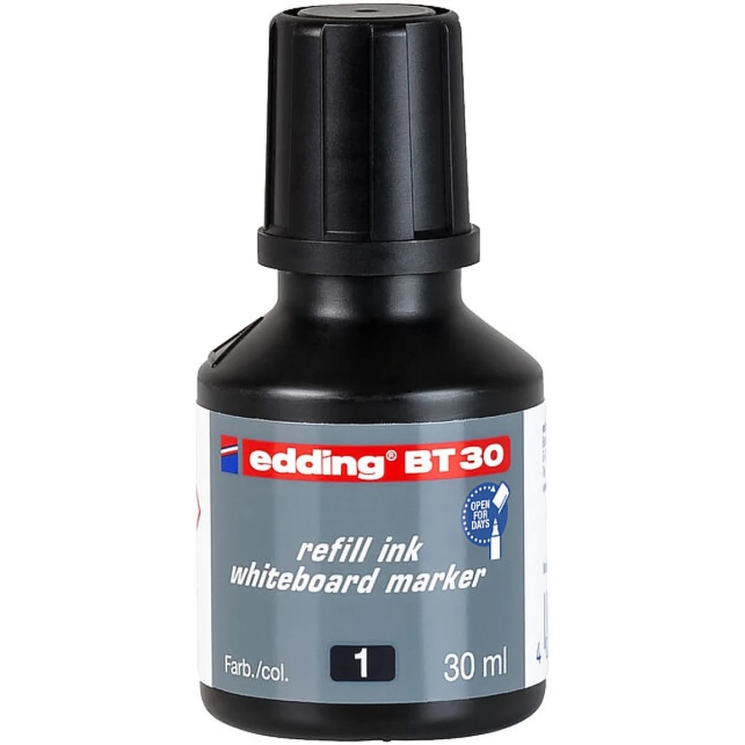 Edding BT 30 Refill Ink Whiteboard Marker Black