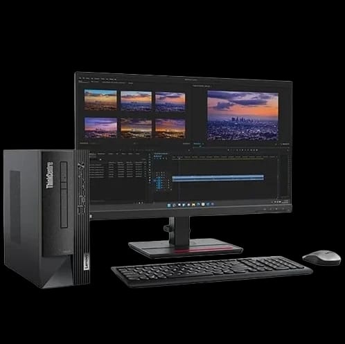 Lenovo ThinkCentre Neo 50t Core i5-13400 13th Generation Desktop+Lenovo 21.5" Monitor