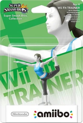 Nintendo Amiibo Wii Fit Trainer No. 8