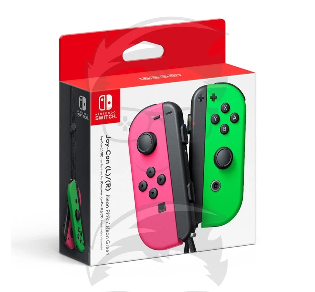 Joy-Con L/R - Neon Pink/Neon Green - Switch