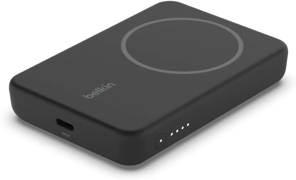 Belkin Magnetic Wireless Power Bank 5K with Stand - Black