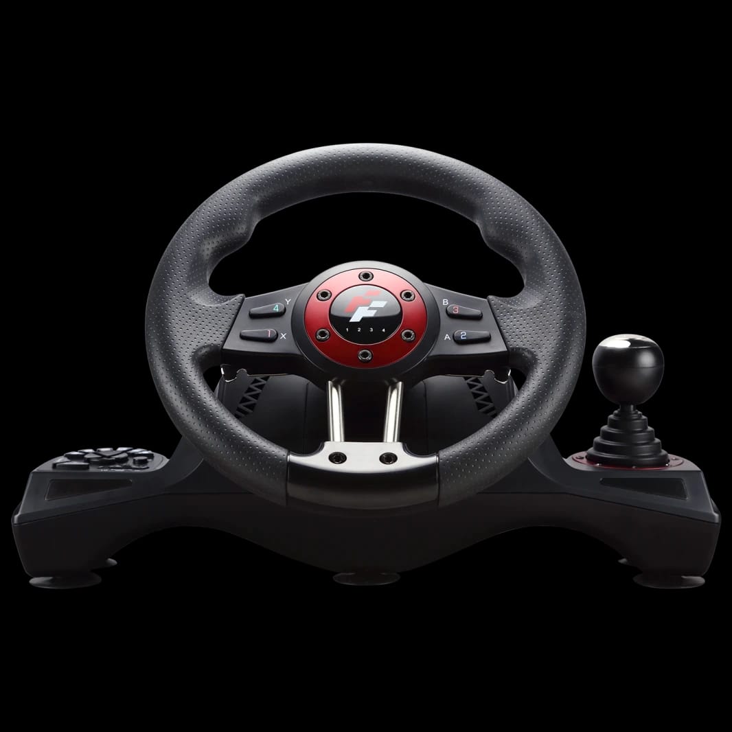 FlashFire WH-2304V 5-in-1 Racing Wheel For PC,PS3,PS4,XBox,Switch