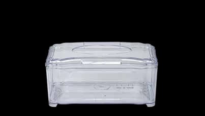 Clear Acrylic Rectangular Tissue Box Holder