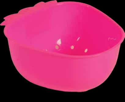 Strawberry-Shaped Plastic Fruit Colander