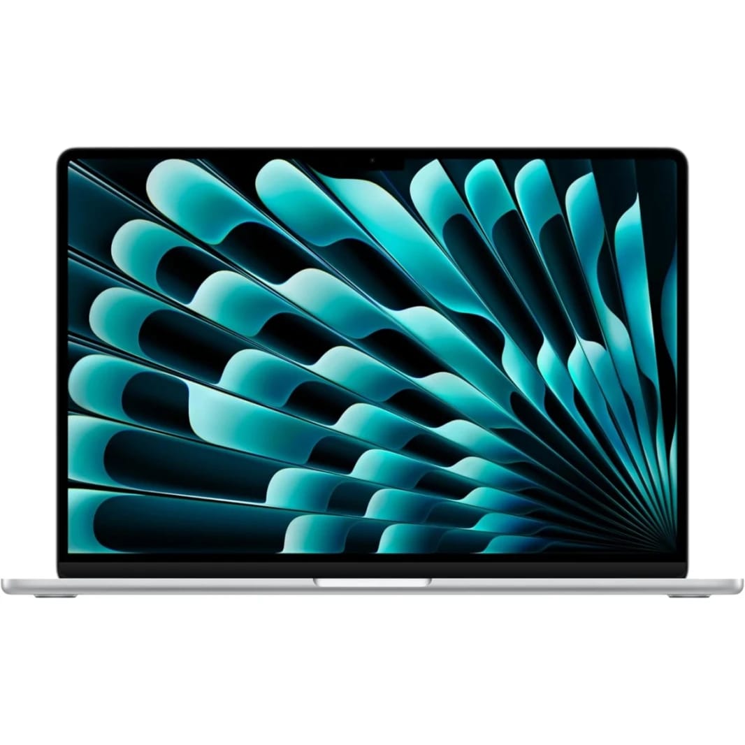 Apple NEW MacBook AIR 15 (2025) Apple M4 (512GB/24GB) 10‑Core CPU & 10‑Core GPU Retina True Tone , Silver