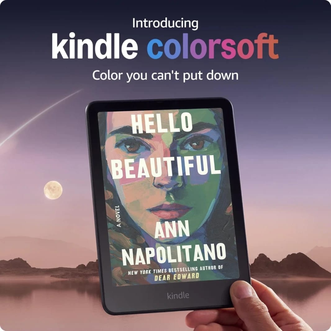 Amazon Kindle Colorsoft Signature Edition (32 GB) – With Color Display, Auto-Adjusting Front Light, Wireless Charging, & Long Battery Life - Metallic Black