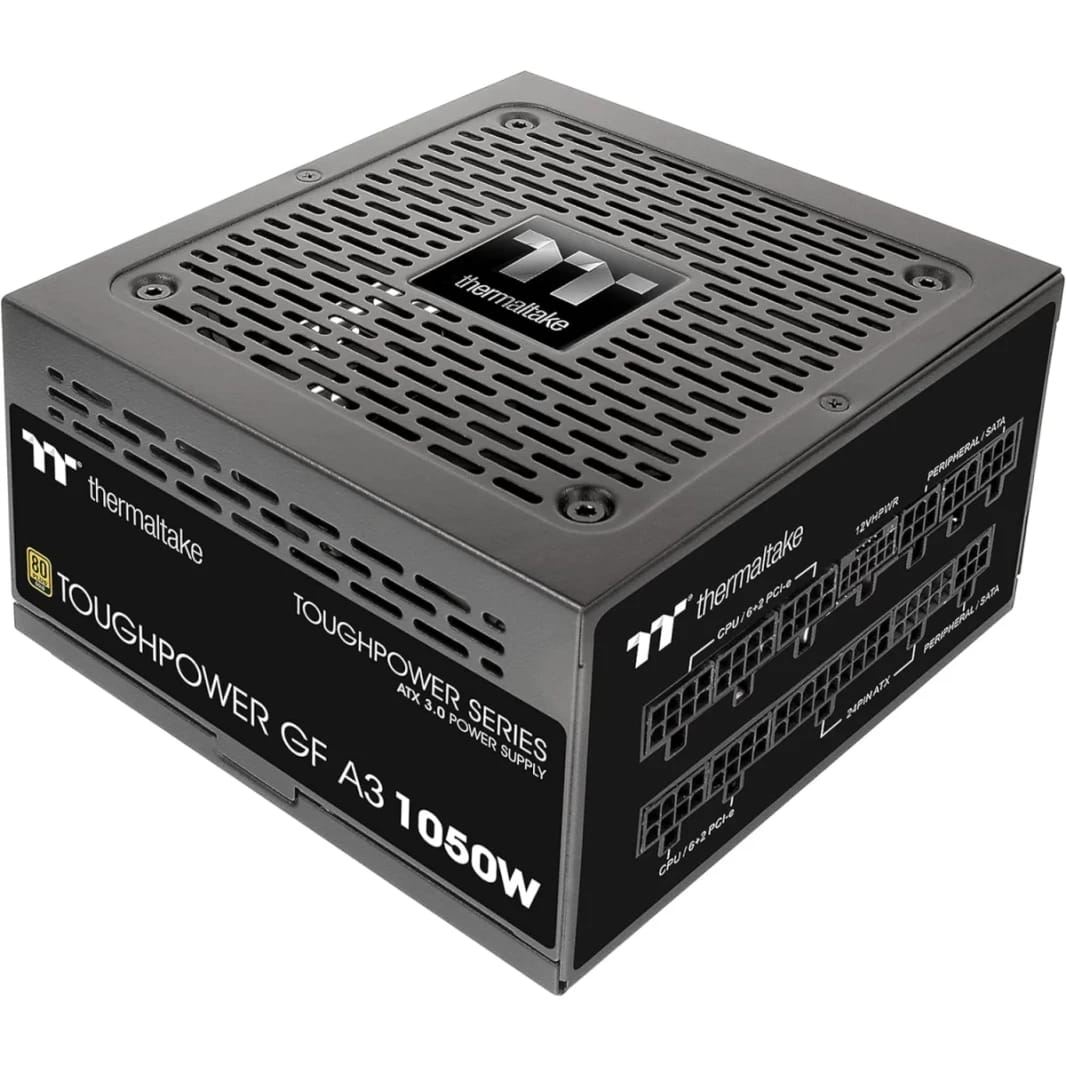 Thermaltake Toughpower GF A3 1050W 80+ Gold Full Modular True 600W 12VHPWR Connectors ATX 3.0 PCI-E 5.0 Premium Edition