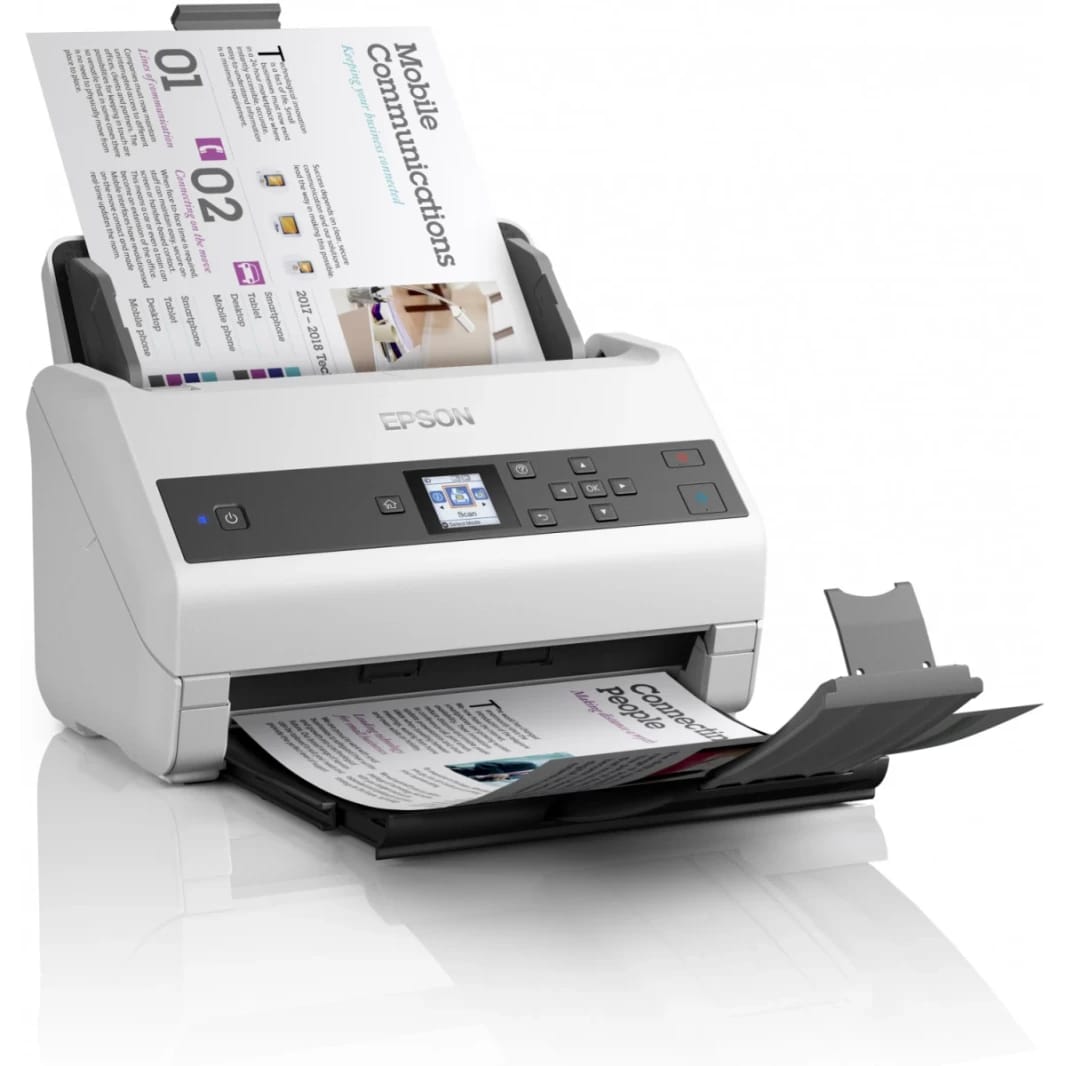 Epson DS-870 Color Duplex Document Scanner w/ ADF up to 65 ppm USB