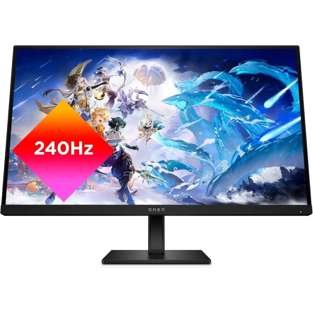 OMEN by HP 27s Fast IPS Full HD 240Hz 1ms HDR 400nits AMD FreeSync™ Premium Fully Adjustable Stand w/ 2x HDMI 2.0 & DisplayPort & Speakers