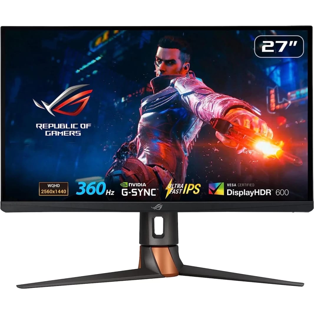 ASUS ROG Swift PG27AQN 27" Fast IPS 360Hz HDR600 2K 1ms G-SYNC Monitor