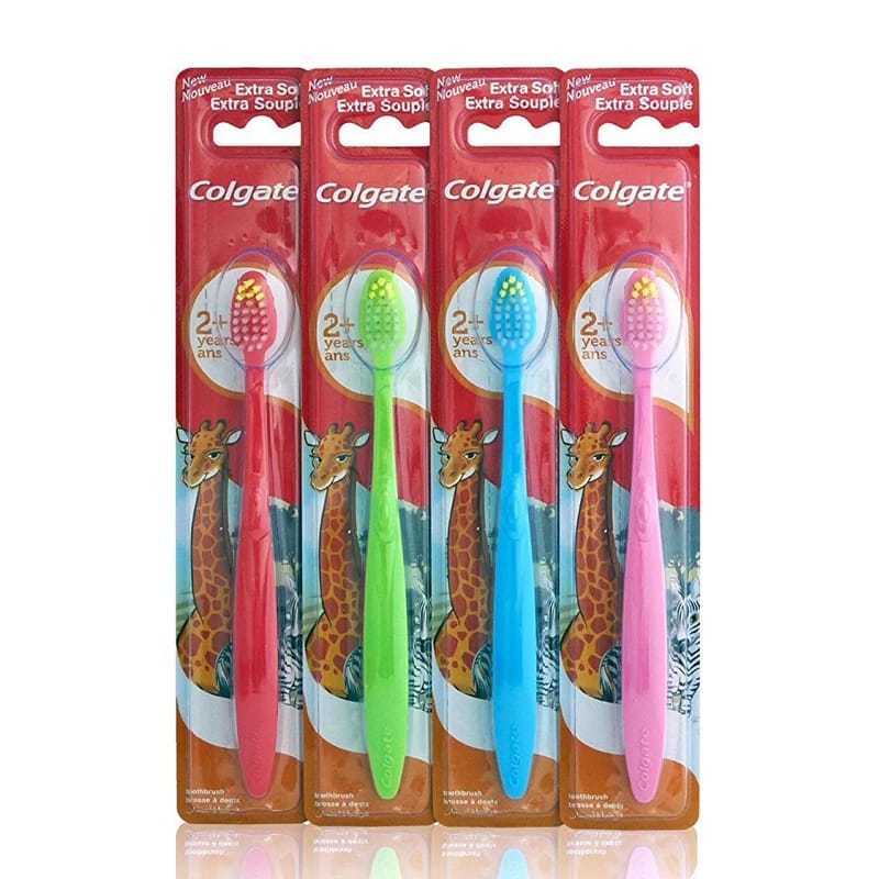 Colgate Extra Soft Tustuntrush 2+ سنوات - ألوان متنوعة