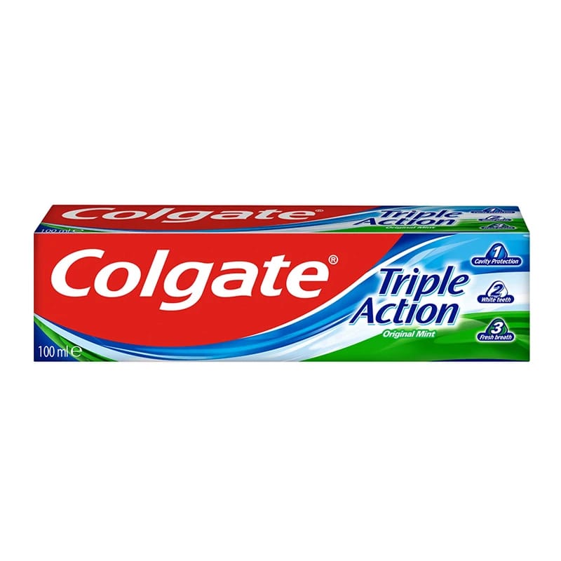 Colgate Triple Action Original Mint Flavor Sepather 100ml
