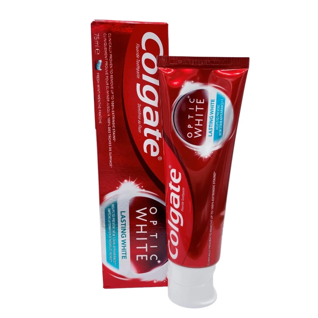 Colgate Optic White معجون أسنان أبيض 75 مل