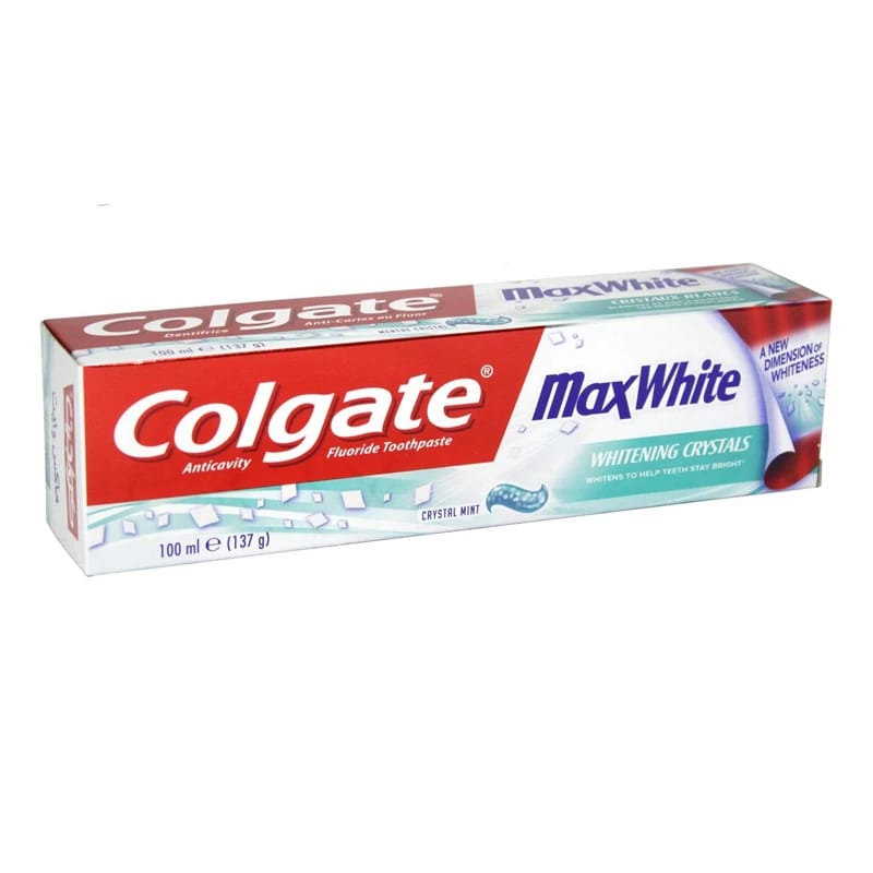 Colgate Max White Crystals معجون الأسنان 100 مل