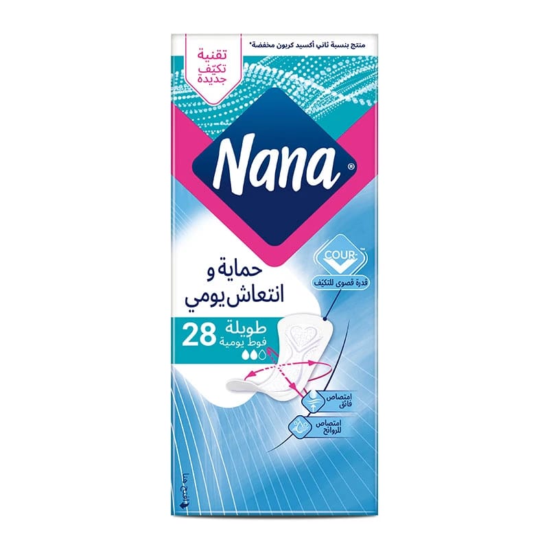 Nana Panty liners Long COUR-V 28 Pads