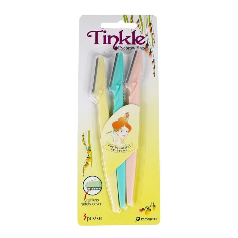 Tinkle Eyebrow Razors 3Pcs