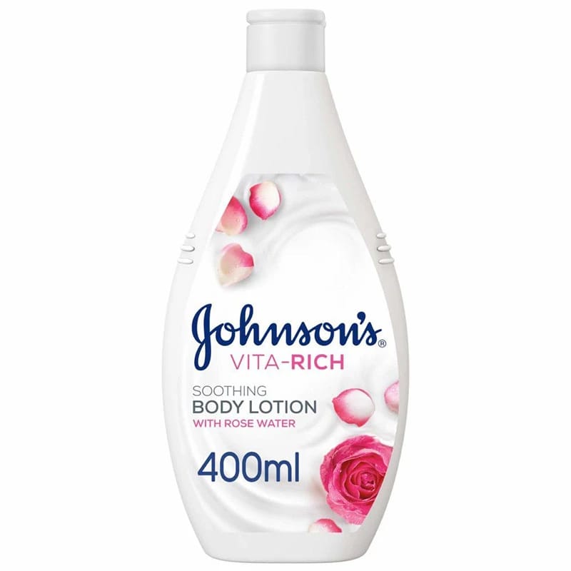 Johnson's Vita-Rich Soothing With Rose Water Body Lotion 400ml