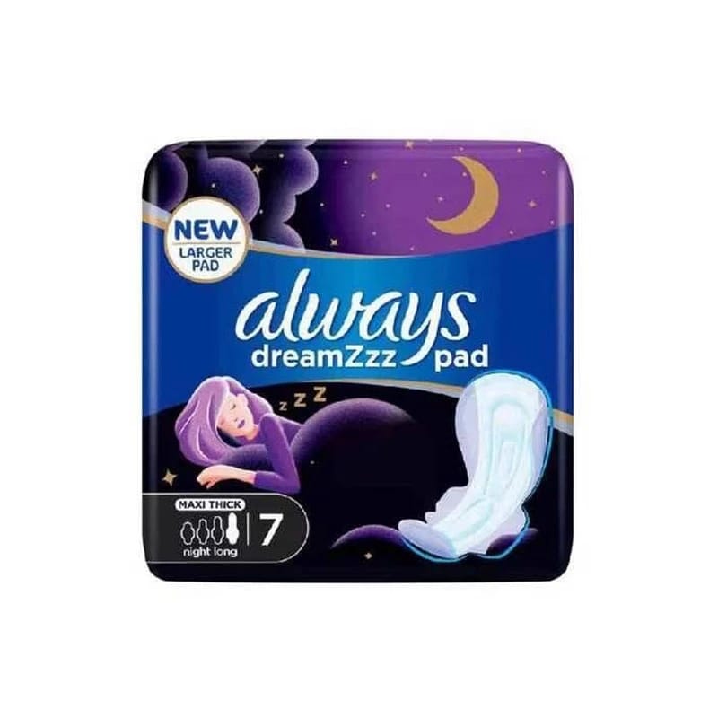 Always Maxi Thick Night Sanitary Pads 7 Pads