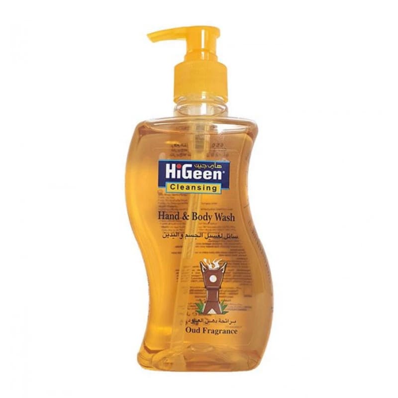 HiGeen Hand & Body Wash Green Oud Fragrance 500ml