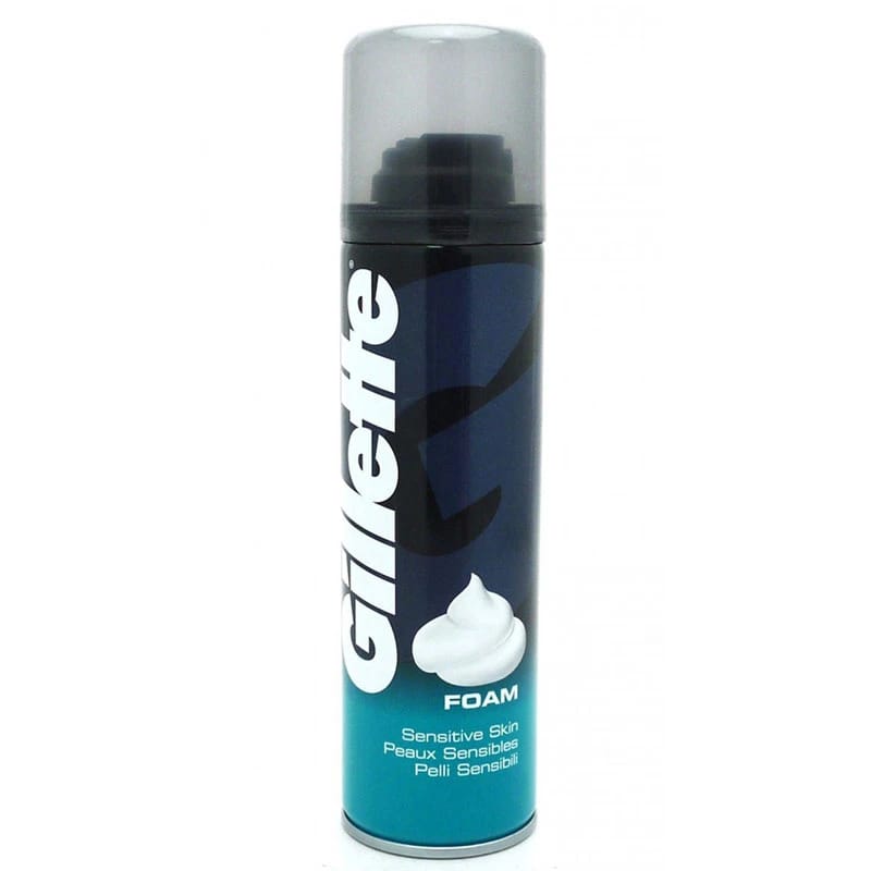 Gillette Shaving Foam For Sensitive Skin 200ml