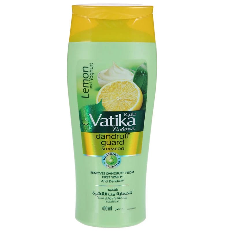 Dabur Vatika Dandruff Guard Shampoo with Lemon & Yoghurt 400ml