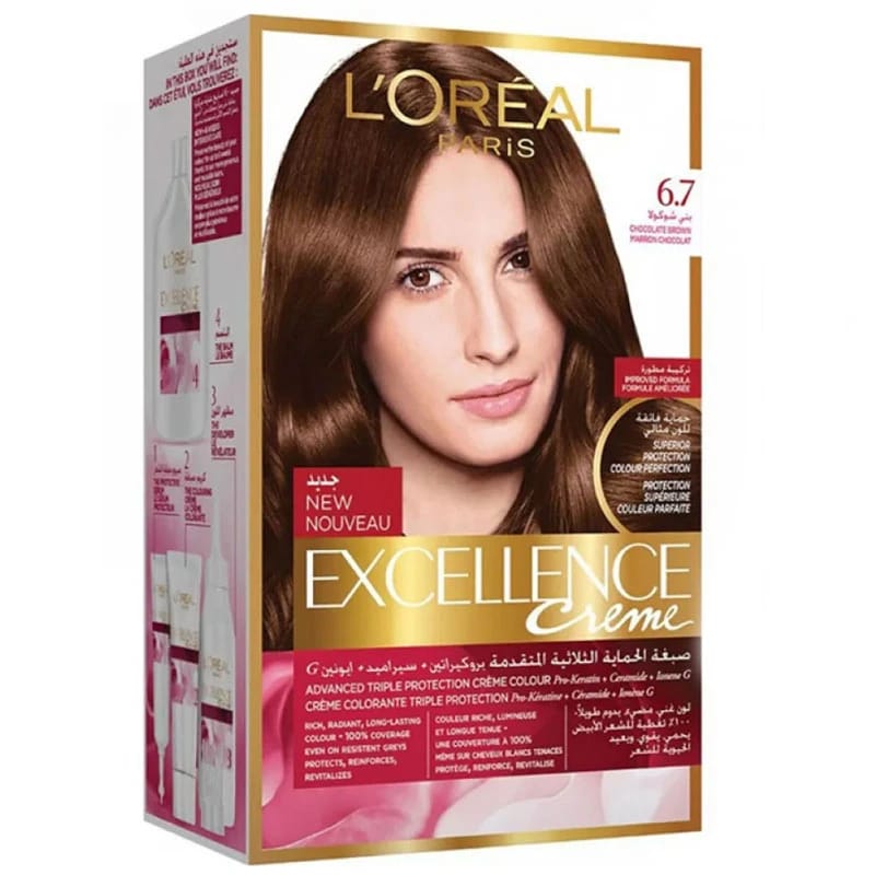 L'Oreal Excellence Creme 6.7 Marron Chocolate Hair Color