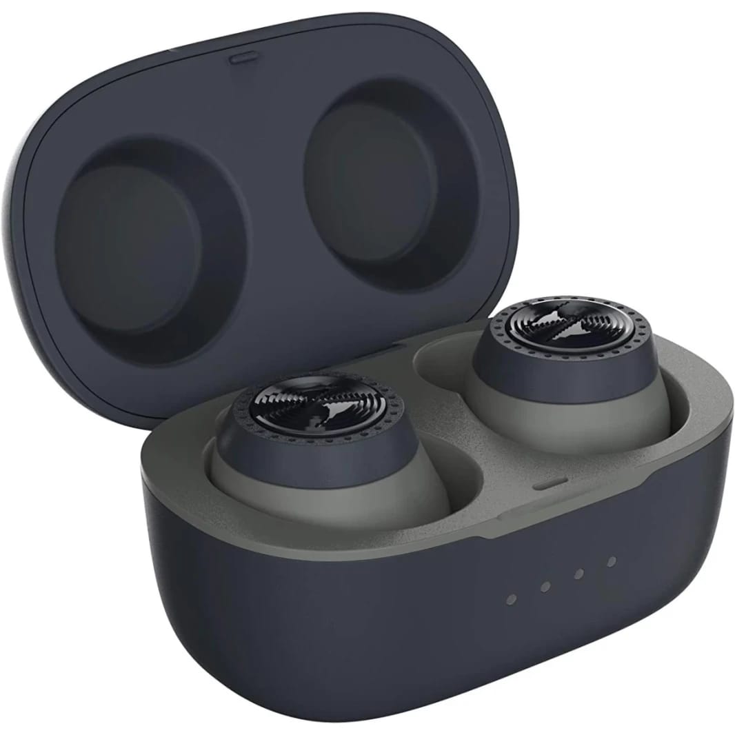 Motorola VerveBuds 200 Wireless Earbuds For Sport Gym Exercise Fitness IPX5 Comfortable Fit Compatible w/ Voice Assistants 3 Buds Sizes - Black
