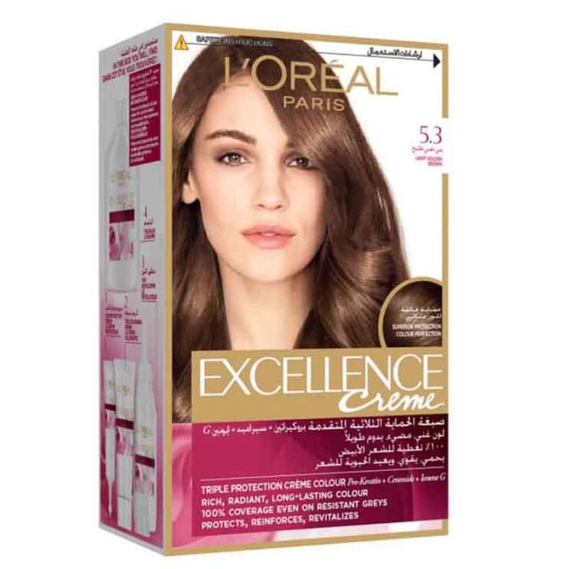 L'Oreal Hair Color Texcellence Cream Light Golden No.5.3