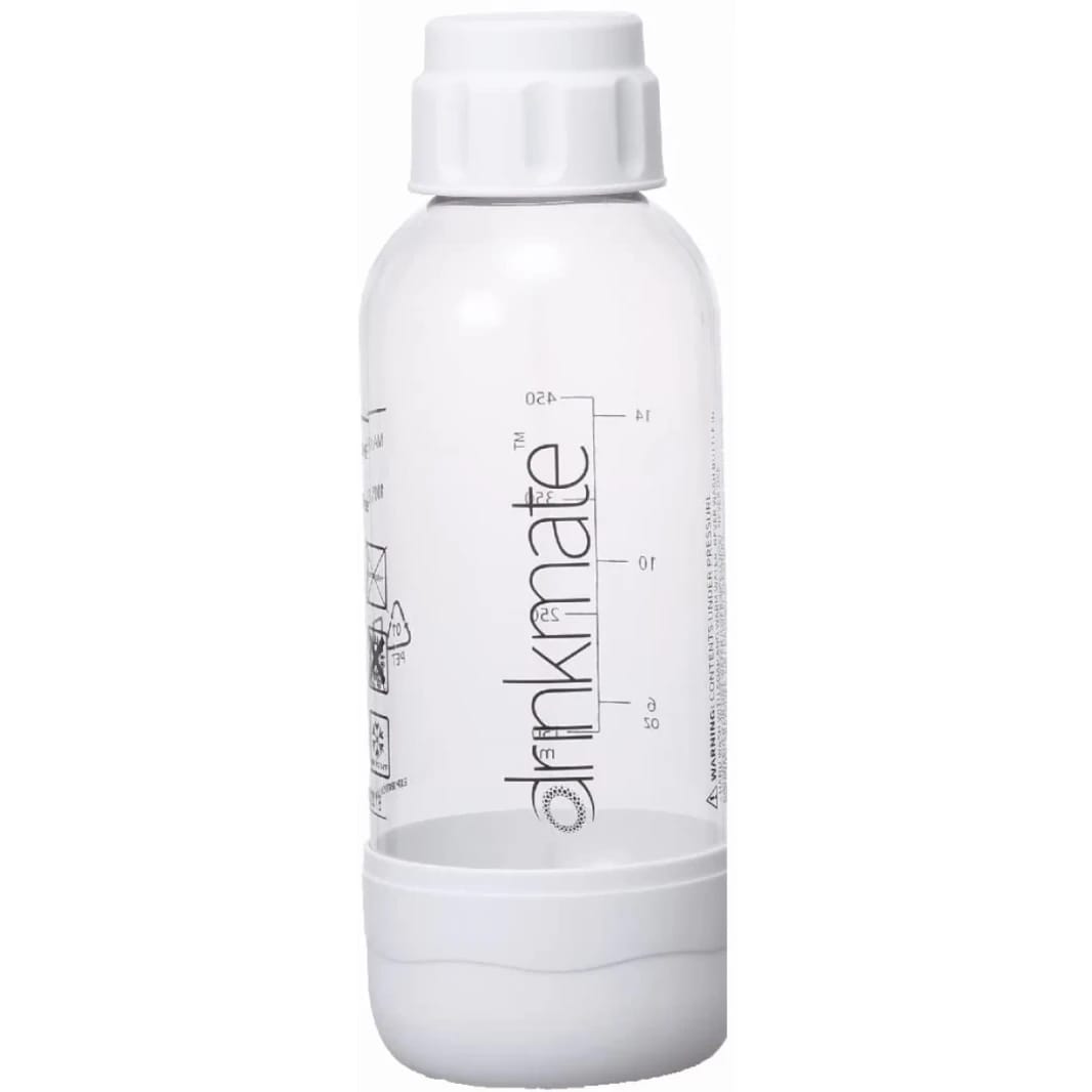 Drinkmate 1.0L Carbonating Bottles - White, 1 Pack