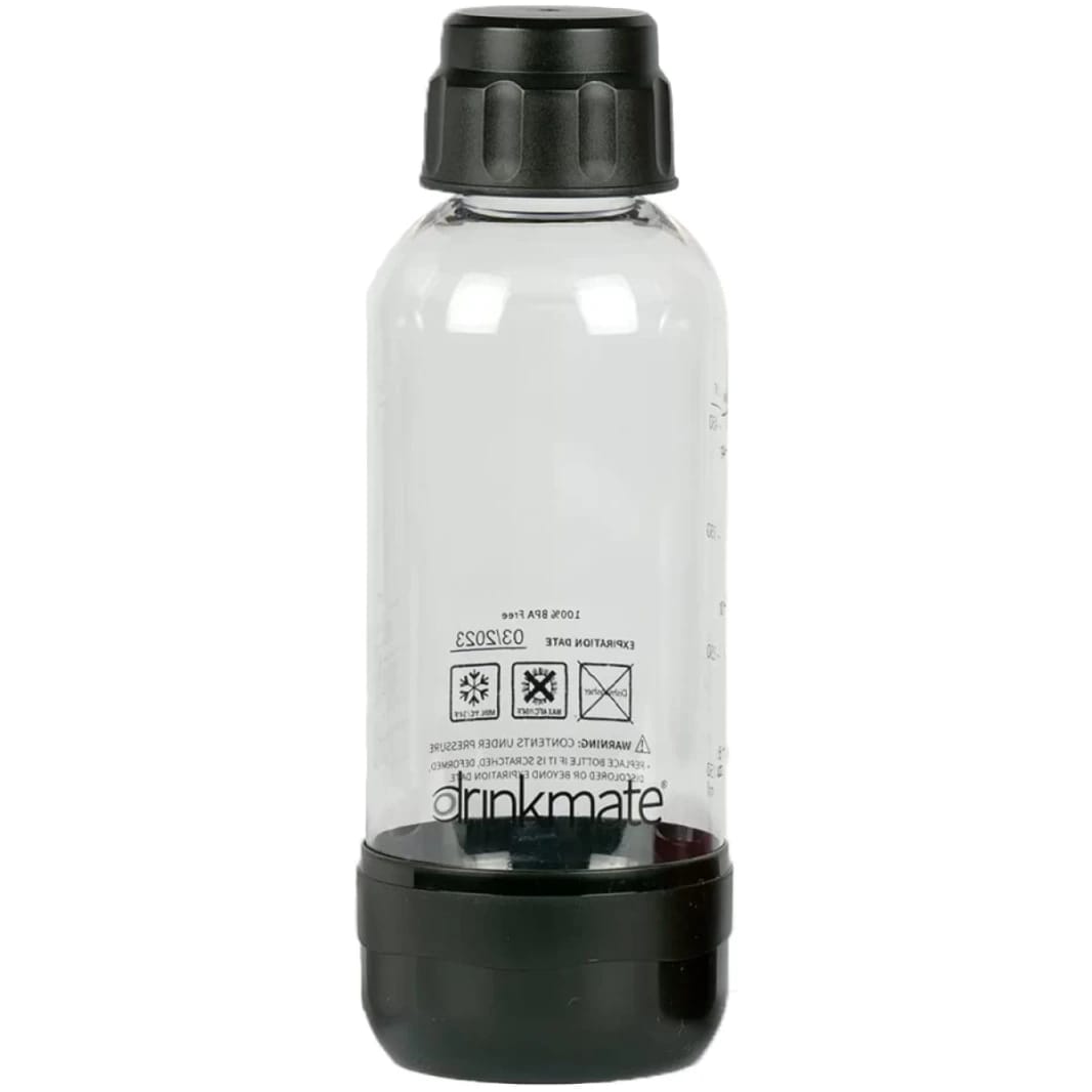 Drinkmate 1.0L Carbonating Bottles - Black, 1 Pack