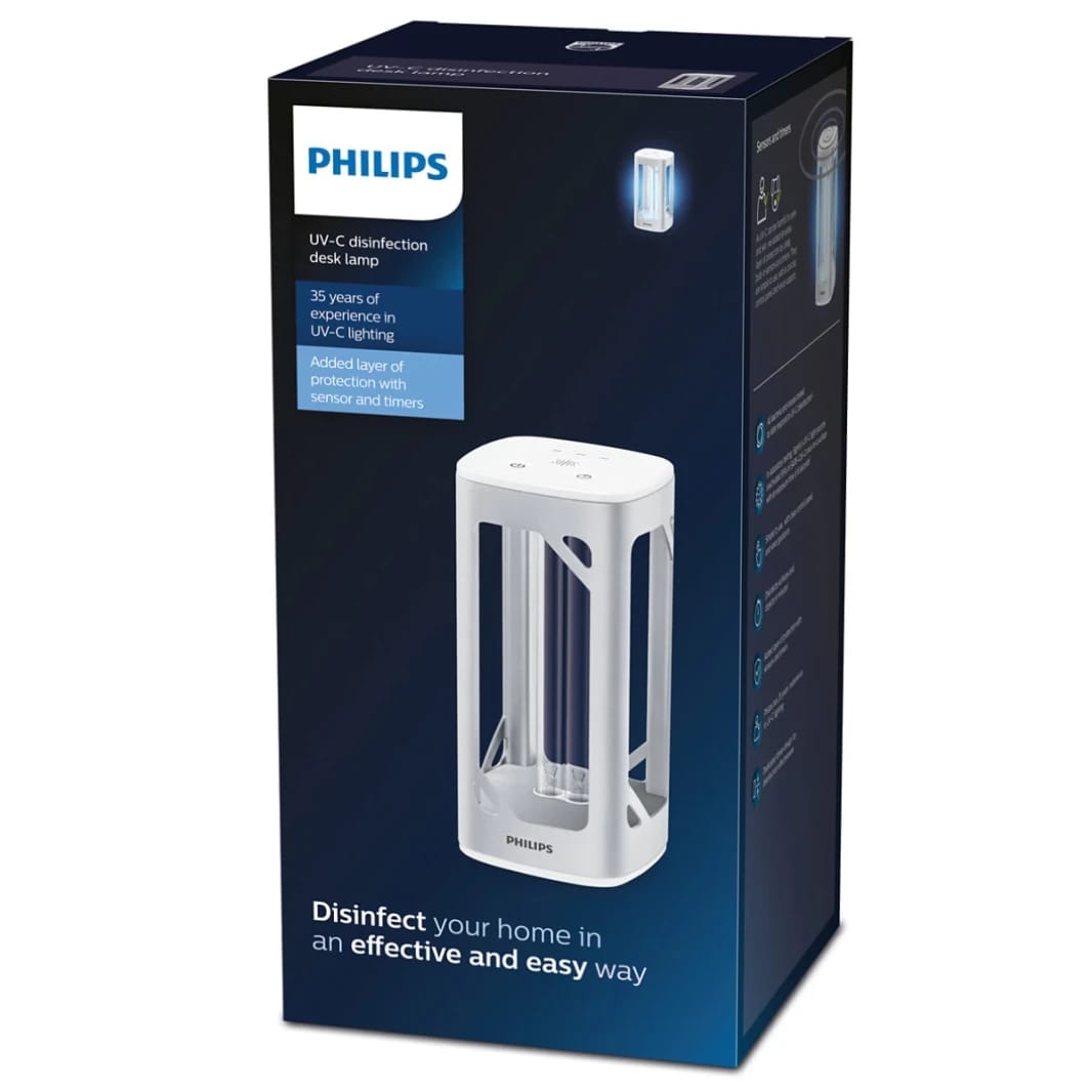 Philips UV-C Disinfection Desk Lamp for Home, Indoor, Hotel and Travel