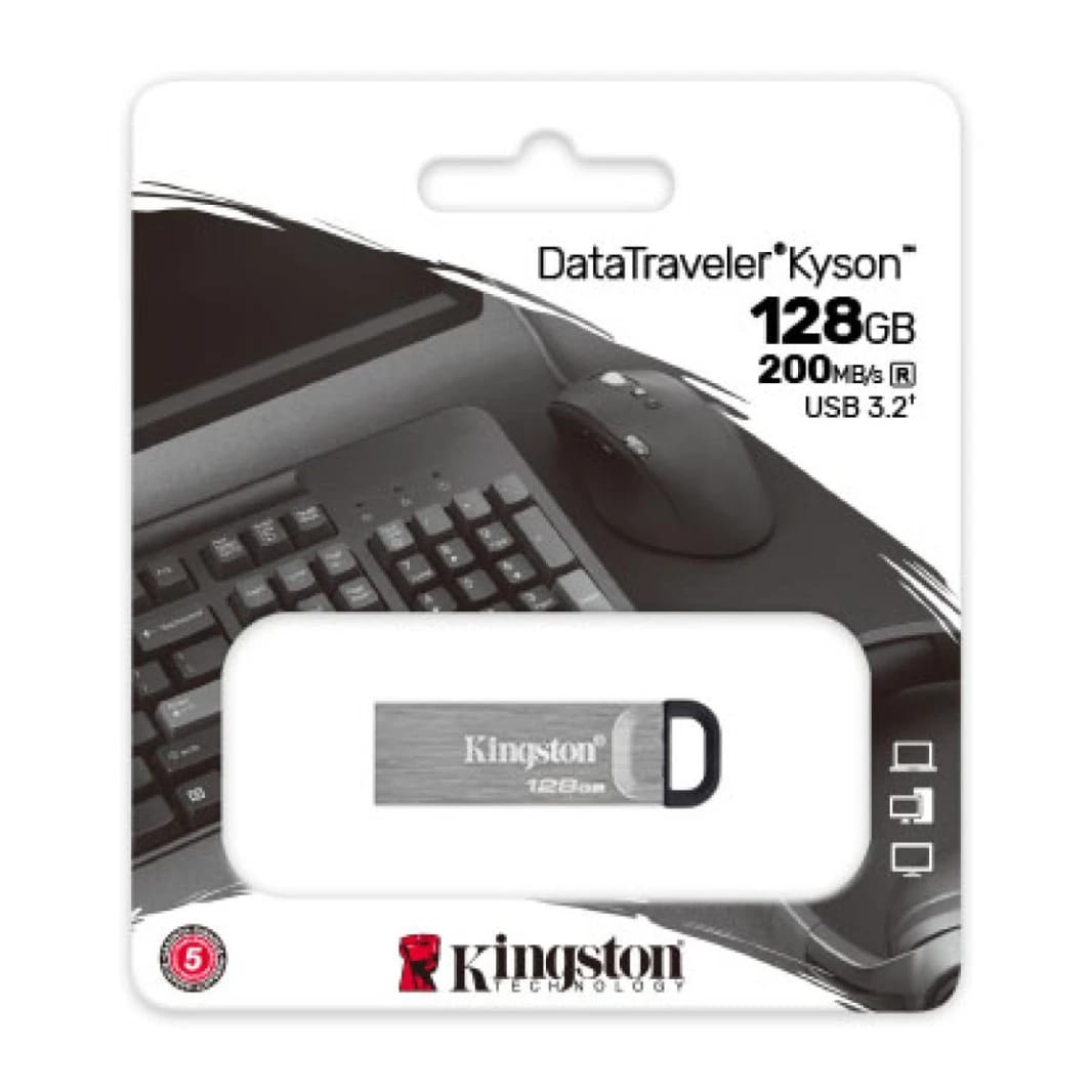 Kingston Flash 128GB DataTraveler Kyson - USB 3.2