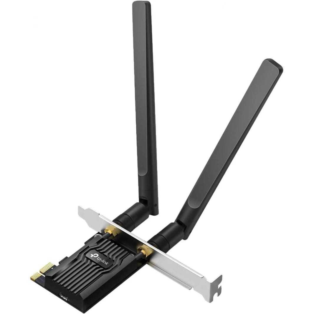 TP-Link WiFi 6 PCIe WiFi Card for Desktop PC AX1800 (Archer TX20E), Bluetooth 5.2, WPA3, 802.11ax Dual Band Wireless Adapter with MU-MIMO, Ultra-Low Latency, Supports Windows 11, 10
