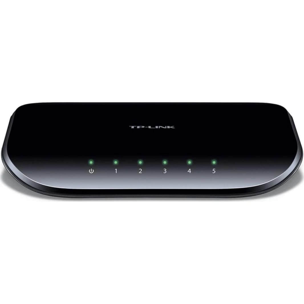 TP-LINK Desktop Switch 5-Port Gigabit TL-SG1005D, Fanless | Traffic Optimization