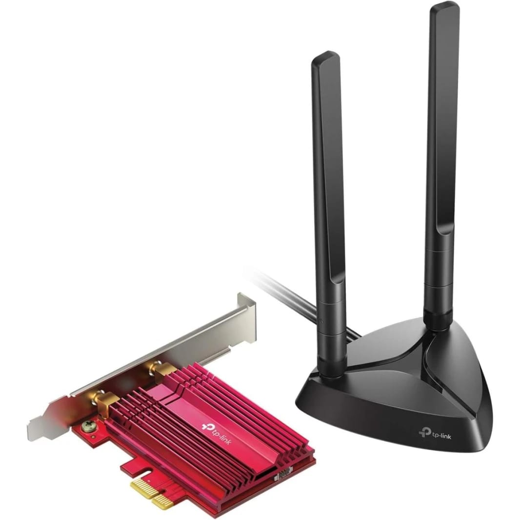 TP-Link WiFi 6 AX3000 PCIe WiFi Card (Archer TX3000E), Up to 2400Mbps, Bluetooth 5  , 802.11AX Dual Band Wireless Adapter with MU-MIMO,OFDMA,Ultra-Low Latency