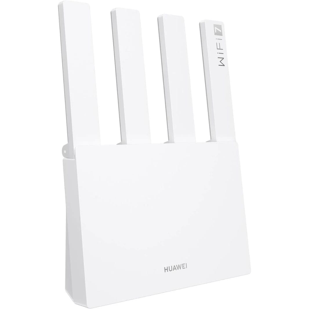 HUAWEI WiFi BE3 Extremely Fast Wi-Fi 7 With 3.6 Gbps BE3600 Dual-Band Router, WAN/LAN Auto Adaptation (1x2.5GE, 3xGE), EasySetting