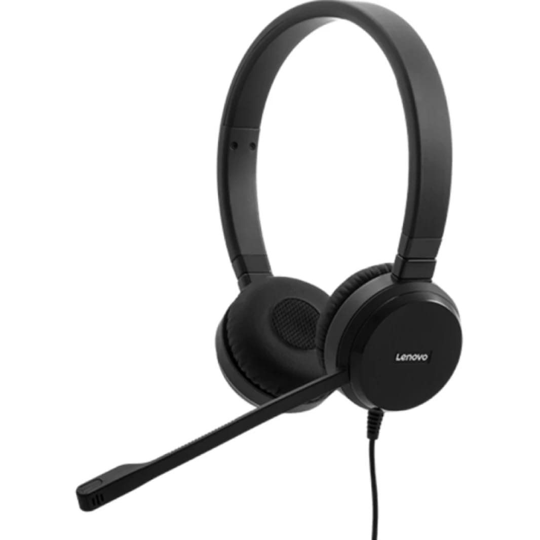 Lenovo Pro Wired Stereo VOIP Headset - Headset with Noise Cancellation