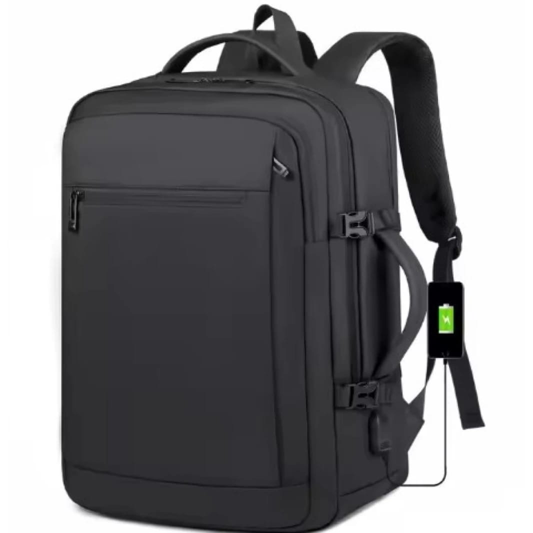 Business Backpack stylish & functional multiple compartments With Durable Materials Up to 17.3" Laptop Fits - Black