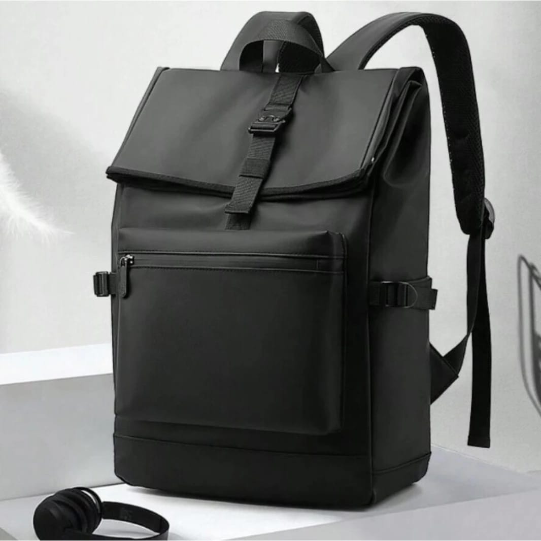 Multifunctional Business Backpack Laptop 17 Inch (43cm), Casual Waterproof Backpack Great for Urban Backpacks, for Travel Hiking Daily Life, Classic British Retro Plaid Design - Black