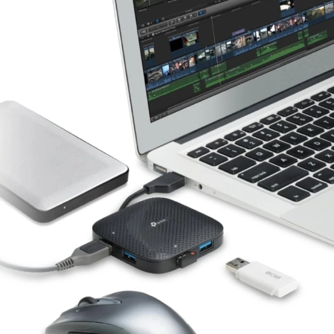 TP-Link UH400 v2.0, 4x Ports USB 3.0 (Black)